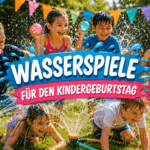 Wasserspiele für den Kindergeburtstag – 15 Spiele die Kinder stundenlang beschäftigen Wasserspiele Kindergeburtstag