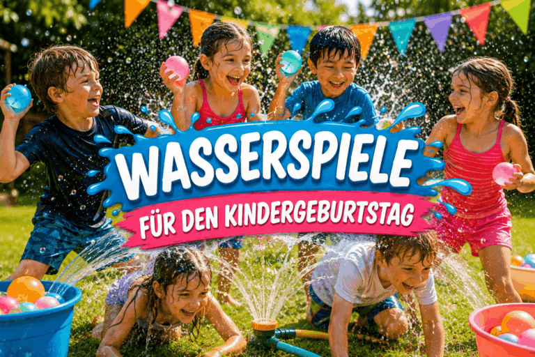 Wasserspiele Kindergeburtstag