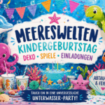 Meereswelten Kindergeburtstag – Deko, Spiele und Einladungen für die Unterwasserparty Meereswelten Kindergeburtstag