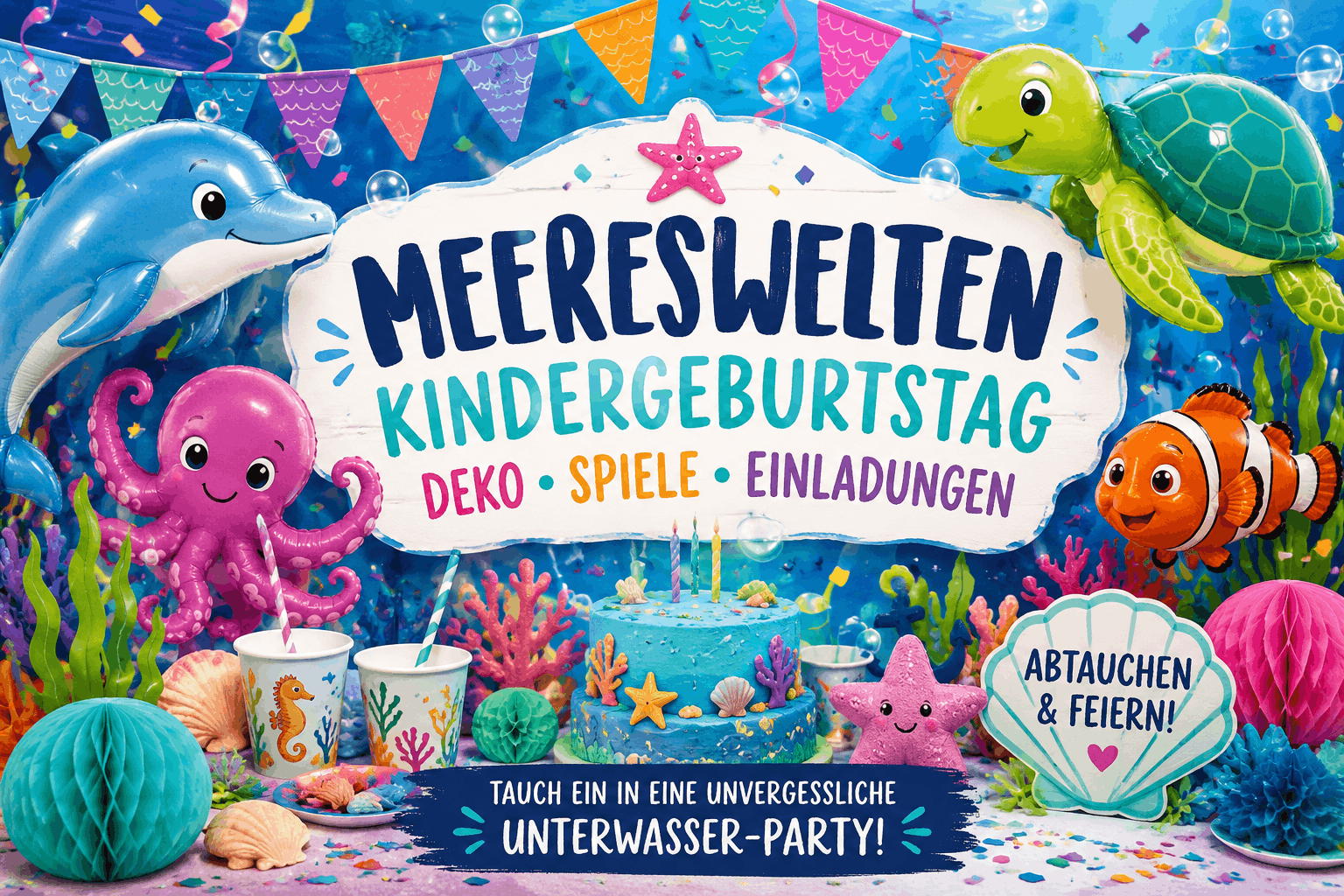 Meereswelten Kindergeburtstag