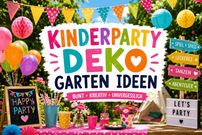 Kinderparty - Deko