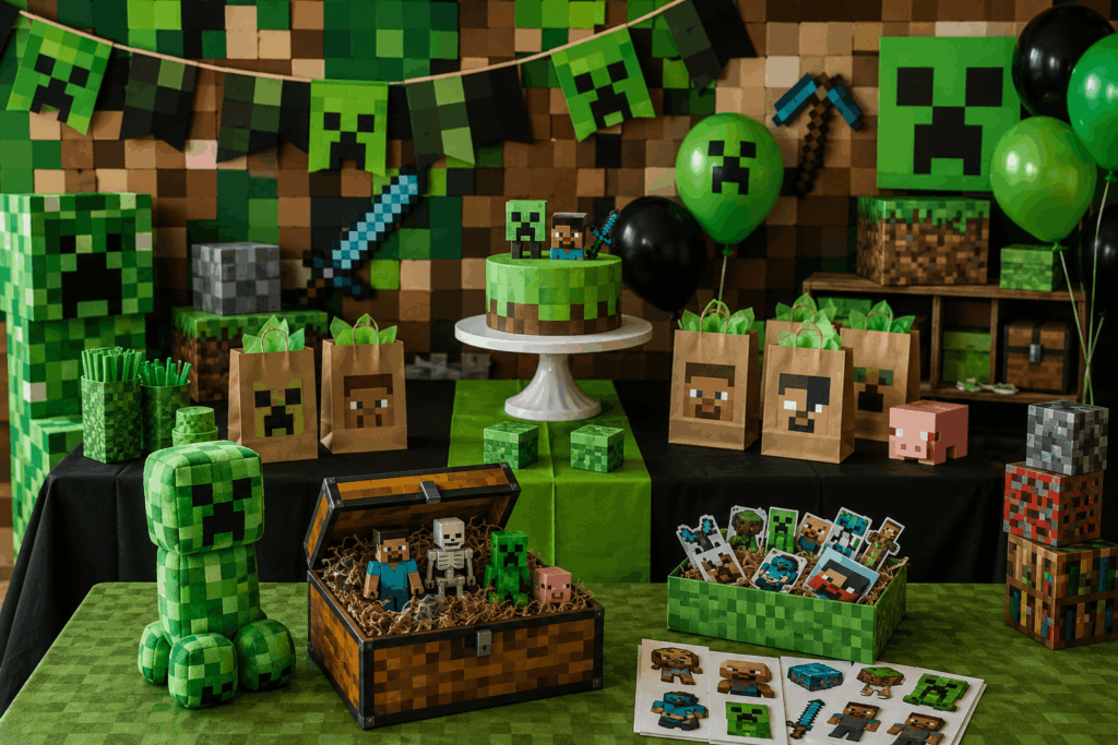 Minecraft Mottoparty