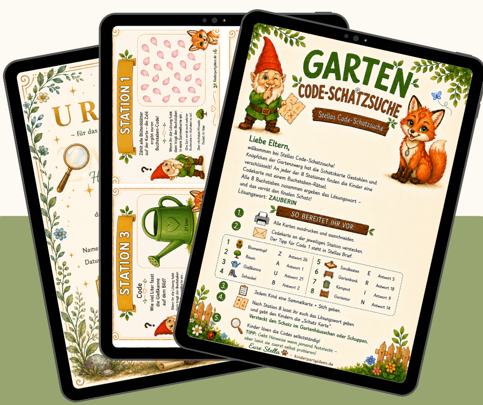 Garten Schatzsuche Code-Schatzsuche