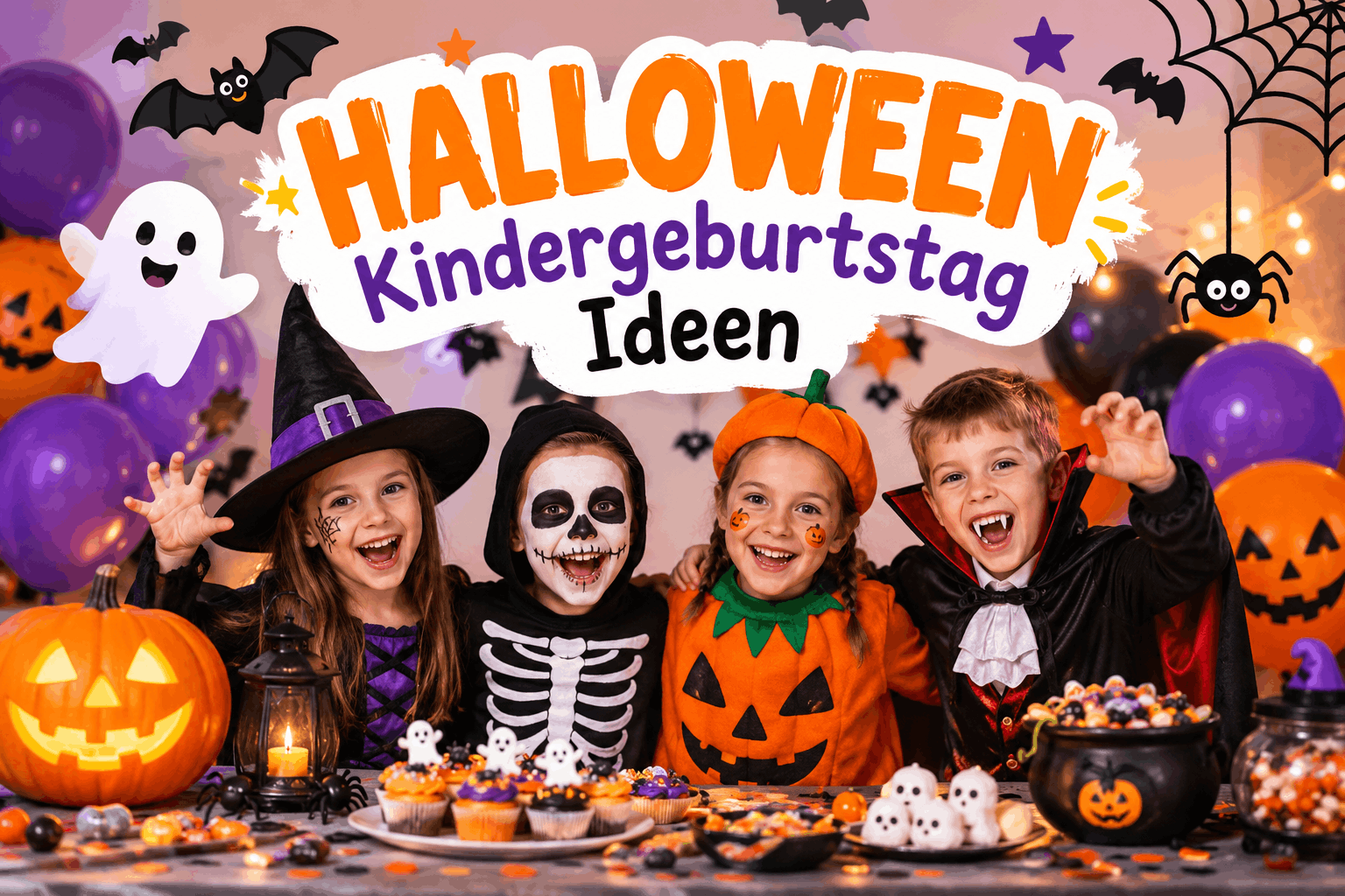 Halloween-Kindergeburtstag-Ideen