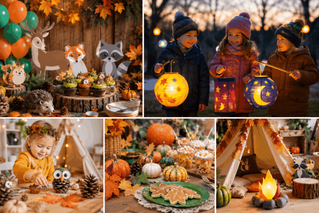 Kindergeburtstag-Motto Herbst Ideen