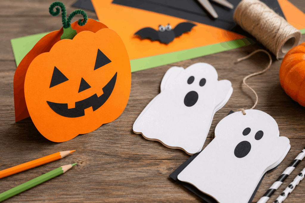 Halloween-Einladung zum Kindergeburtstag