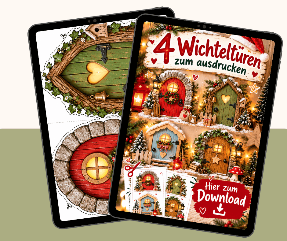 Wichtel-Türen zum ausdrucken