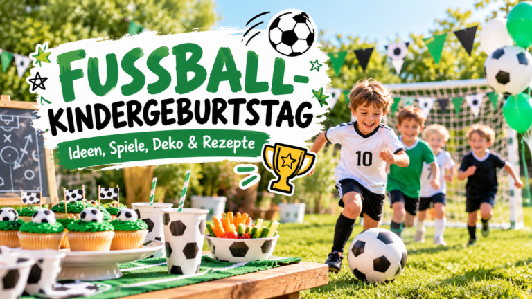 Fußball-Kindergeburtstag Ideen