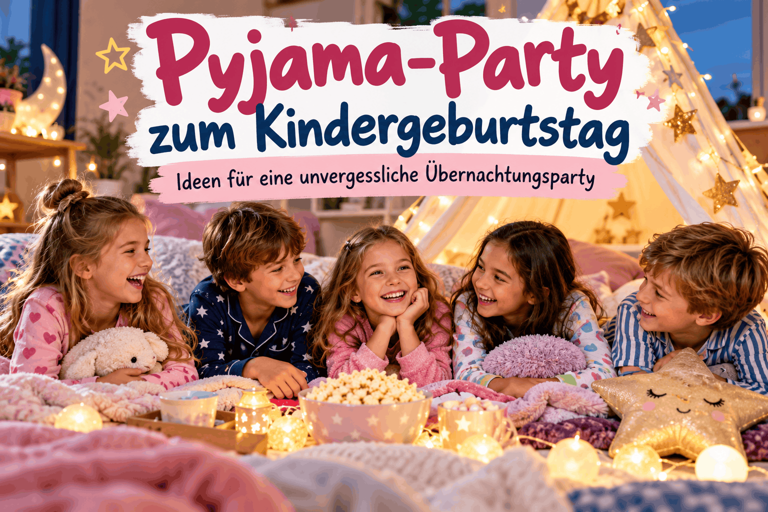 Pyjama-Kindergeburtstag