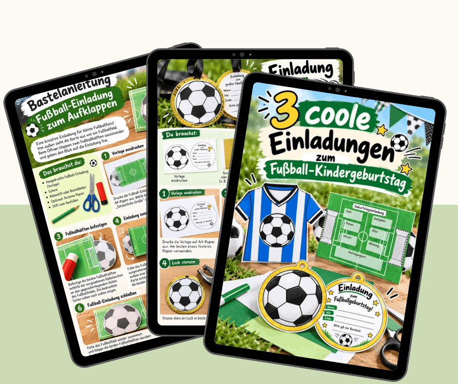 Fußball-Einladungen